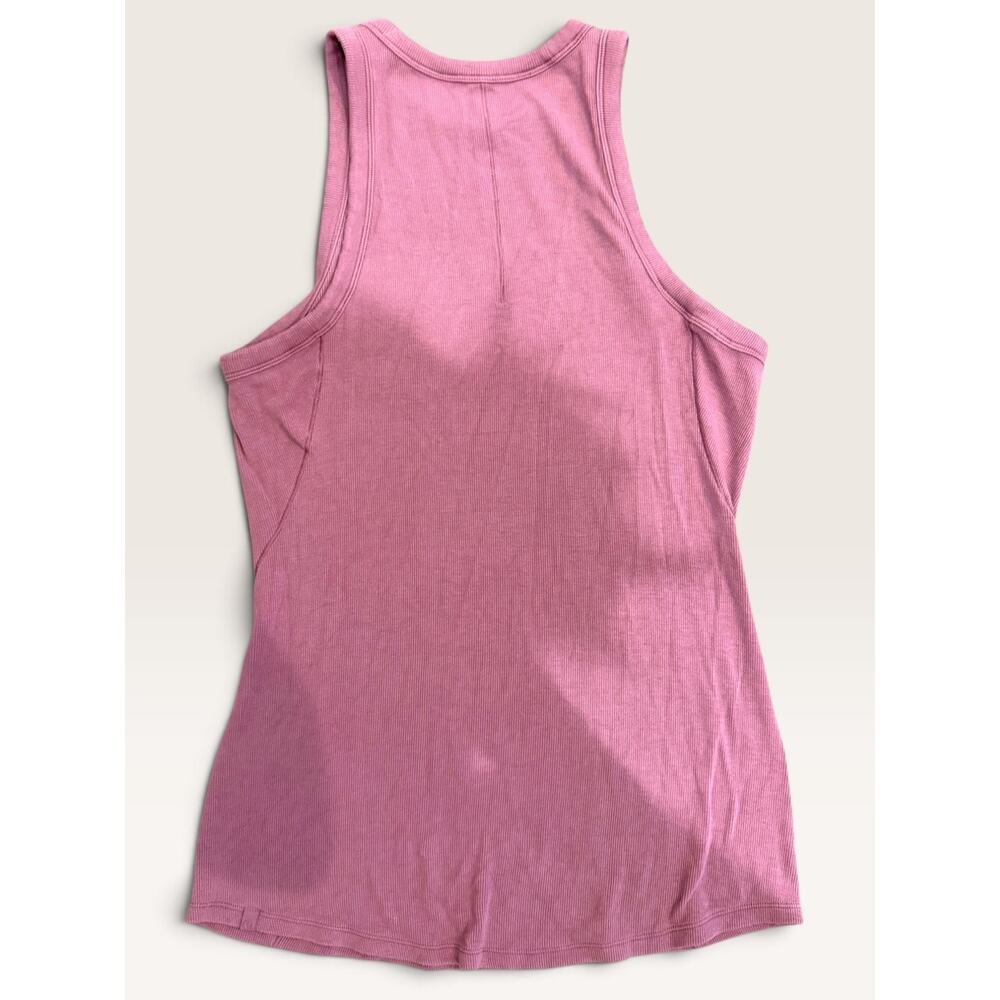 LULULEMON Hold Tight Mock Neck Tank Top Velvet Dust S/M EUC - Picture 3 of 4